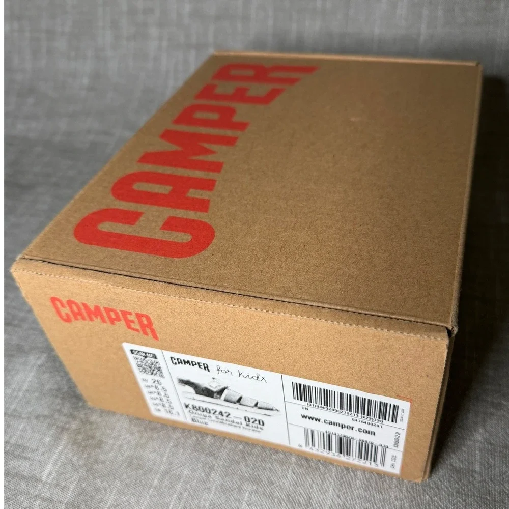 Camper Oruga Sandal Kids Blue Fisherman Strap Sandals K800242-020 EU 26 US‎ 8.5